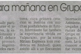 Luis Contreras Jara Mañana en grupo Literario Ñuble. Luis Contreras Jara Mañana en grupo Literario Ñuble.