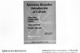 Ejercicios resueltos : Introducción al Cálculo