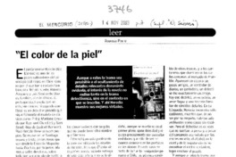 El color de la piel El color de la piel