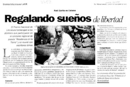 Regalando sueños de libertad Regalando sueños de libertad