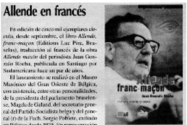 Allende en francés Allende en francés