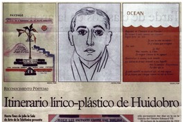 Itinerario lírico-plástico de Huidobro Itinerario lírico-plástico de Huidobro