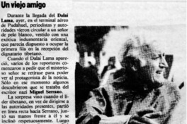 Un viejo amigo.