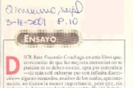 Ensayo Ensayo