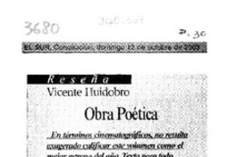 Obra poética Obra poética