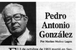 Pedro Antonio González Pedro Antonio González