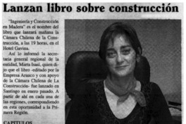 Lanzan libro sobre construcción.