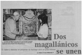 Dos magallánicos se unen Dos magallánicos se unen
