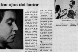 "Heredé las nostalgias de mi padre" "Heredé las nostalgias de mi padre"