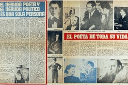 El Neruda poeta y el Neruda político es una sola persona El Neruda poeta y el Neruda político es una sola persona