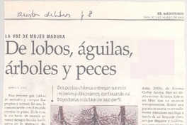 De lobos, águilas, árboles y peces De lobos, águilas, árboles y peces
