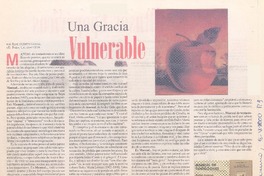 Una gracia vulnerable Una gracia vulnerable