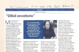"Difícil envoltorio" "Difícil envoltorio"