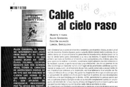 Cable al cielo raso
