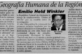 Geografía humana de la región