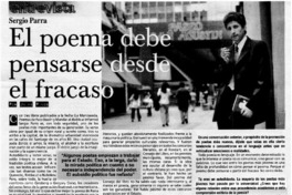 El poema debe pensarse desde el fracaso : [entrevistas]