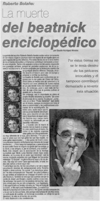 La muerte delbeatnick enciclopédico