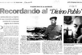 Recordando al "Divino Pablo"