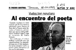 AL encuentro del poeta AL encuentro del poeta