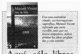 Aquí, sólo libros