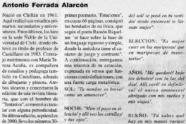 Antonio Ferrada Alarcón Antonio Ferrada Alarcón