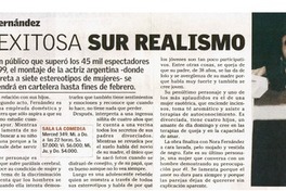 Vuelve la exitosa Sur realismo Vuelve la exitosa Sur realismo