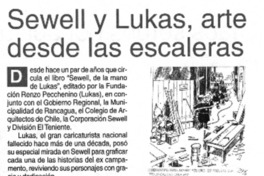 Sewell y Lukas, arte desde las escaleras Sewell y Lukas, arte desde las escaleras