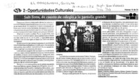 Sub-Terra, de cuento de colegio a la pantalla grande. Sub-Terra, de cuento de colegio a la pantalla grande.