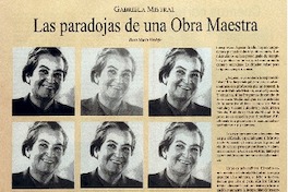 Las paradojas de una obra maestra Las paradojas de una obra maestra