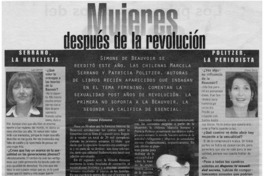 Mujeres después de la revolución Mujeres después de la revolución