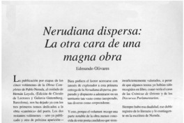 Nerudiana dispersa : La otra cara de una magna obra