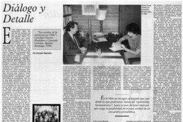 Diálogo y detalle Diálogo y detalle