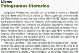 Fotogramas literarios.