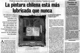 La pintura chilena está más lubricada que nunca La pintura chilena está más lubricada que nunca