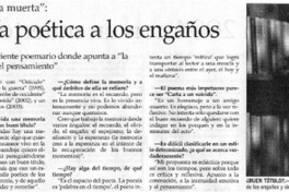 Una Radiografía poética a los engaños [entrevistas]