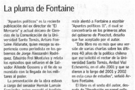 La pluma de Fontaine La pluma de Fontaine