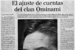 El ajuste de cuentas del clan Ominami El ajuste de cuentas del clan Ominami