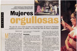 Mujeres orgullosas Mujeres orgullosas