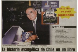 La Historia evangélica de Chile en un libro.