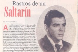 Rastros de un saltarín Rastros de un saltarín