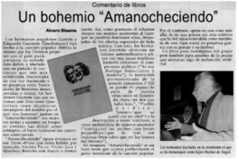 Un bohemio "Amanocheciendo" Un bohemio "Amanocheciendo"