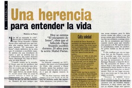 Una herencia para entender la vida