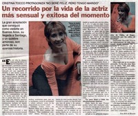 Un recorrido por la vida de la actriz más sensual y exitosa del momento [entrevistas]