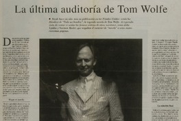 La última auditoría de Tom Wolfe