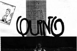 En su visita a Chile Quino En su visita a Chile Quino