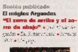 El zorro de arriba y el zorro de abajo" El zorro de arriba y el zorro de abajo"