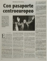 Con pasaporte centroeuropeo.