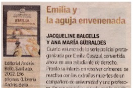 Emilia y la aguja envenenada Emilia y la aguja envenenada