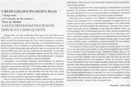 Credulidad e incredulidad Credulidad e incredulidad