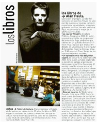 Los libros de Alan Pauls Los libros de Alan Pauls